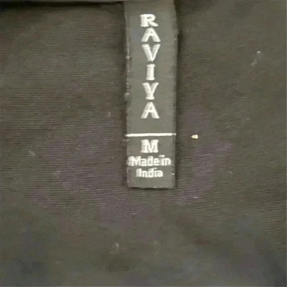 RAVIYA Women's Black Tiered Kimono Coatigan Size M Long Sleeve Casual - Picture 4 of 11